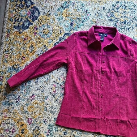 DENIM & Co suede blouse - Picture 4 of 14